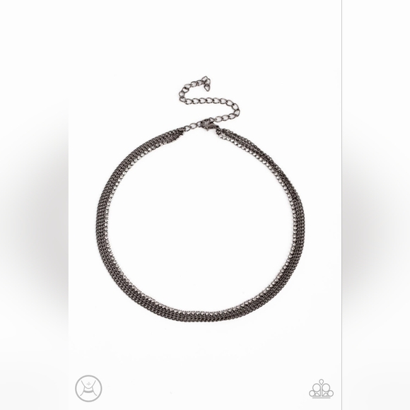 Glitzy Gusto Choker Necklace - Picture 3 of 3